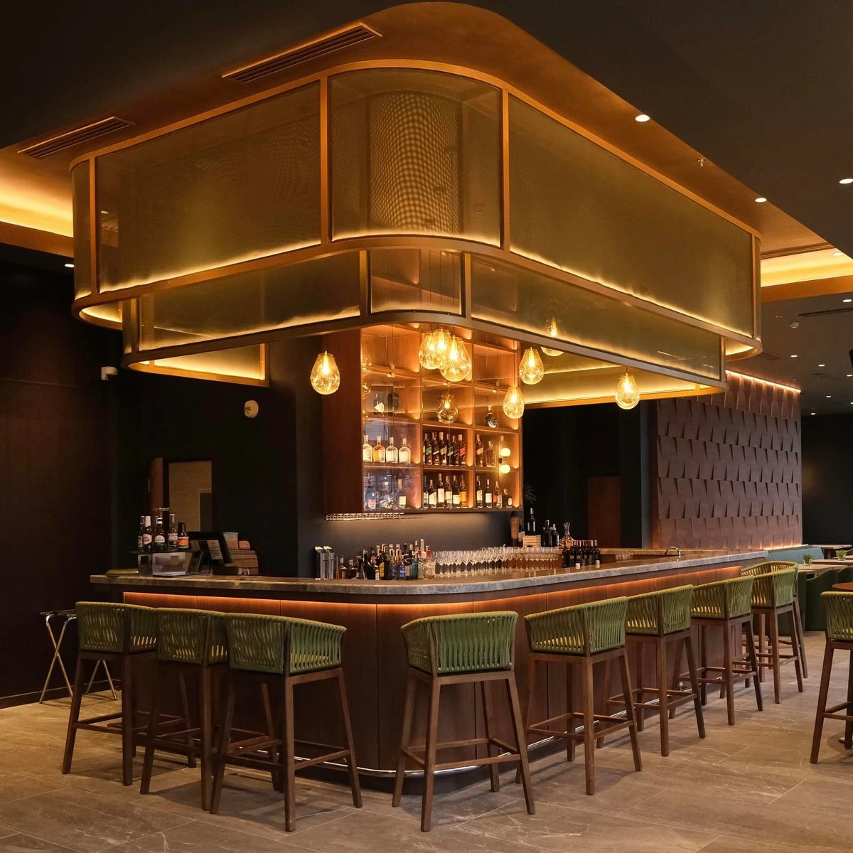 Seda Abreeza's social space, the S~Bar (Photo: Ayala Land Hospitality)