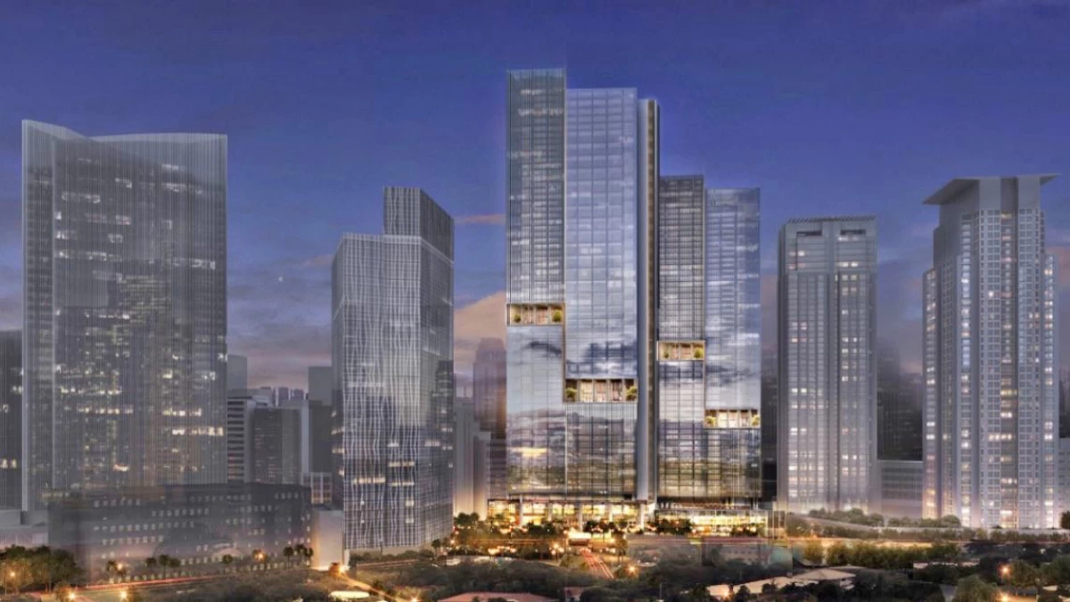 Ultra-luxury condos at Park Central towers (Photo: Ayala Land)