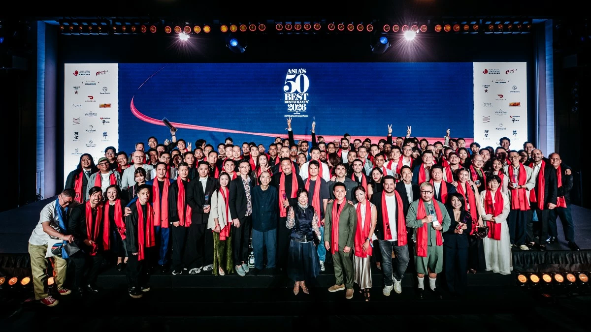 BEST OF THE BEST Asia's 50 Best Restaurants was held at Kerry Hotel in Hong Kong on March 25, 2026. Hong Kong's The Chairman took the No. 1 spot. (Photo: Asia's 50 Best)