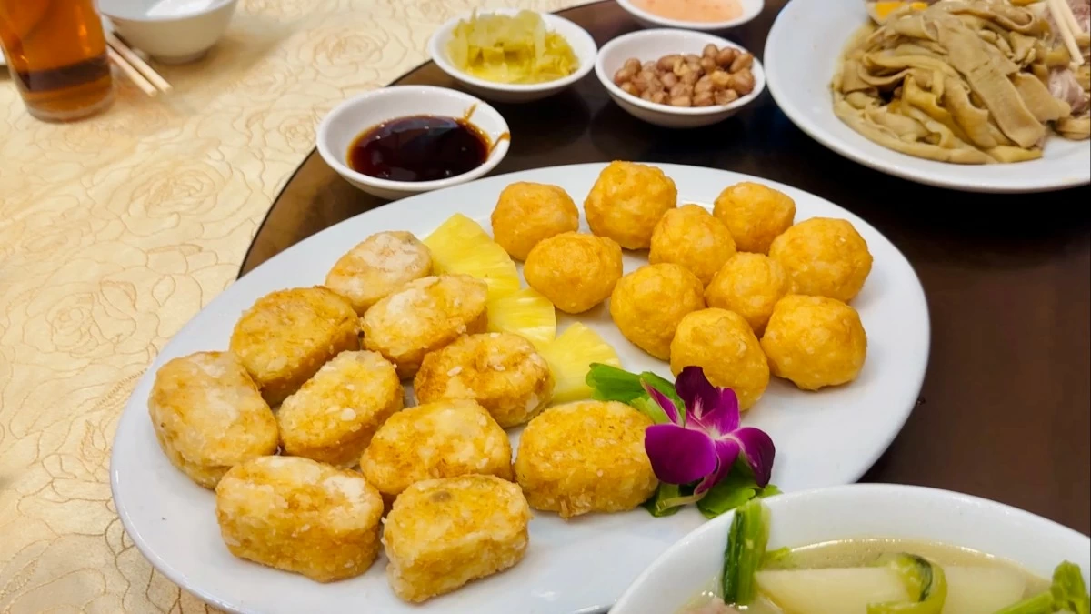 Fried Shrimp Balls Platter