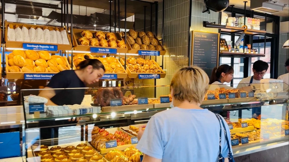 Bakehouse pastries and breads