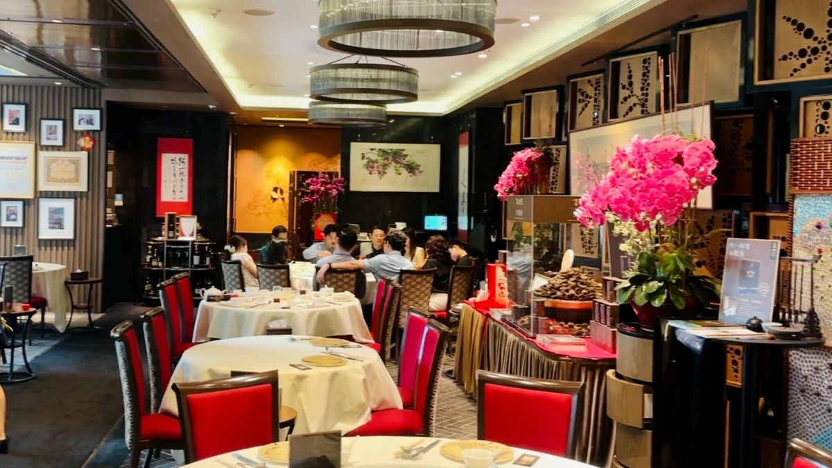 Interiors of Forum Restaurant