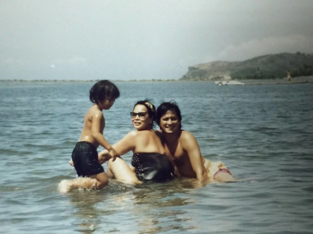 Four-year-old Isabelle with mom Gloria and her late father Gabriel Daza III (Photo: Isabelle Daza)