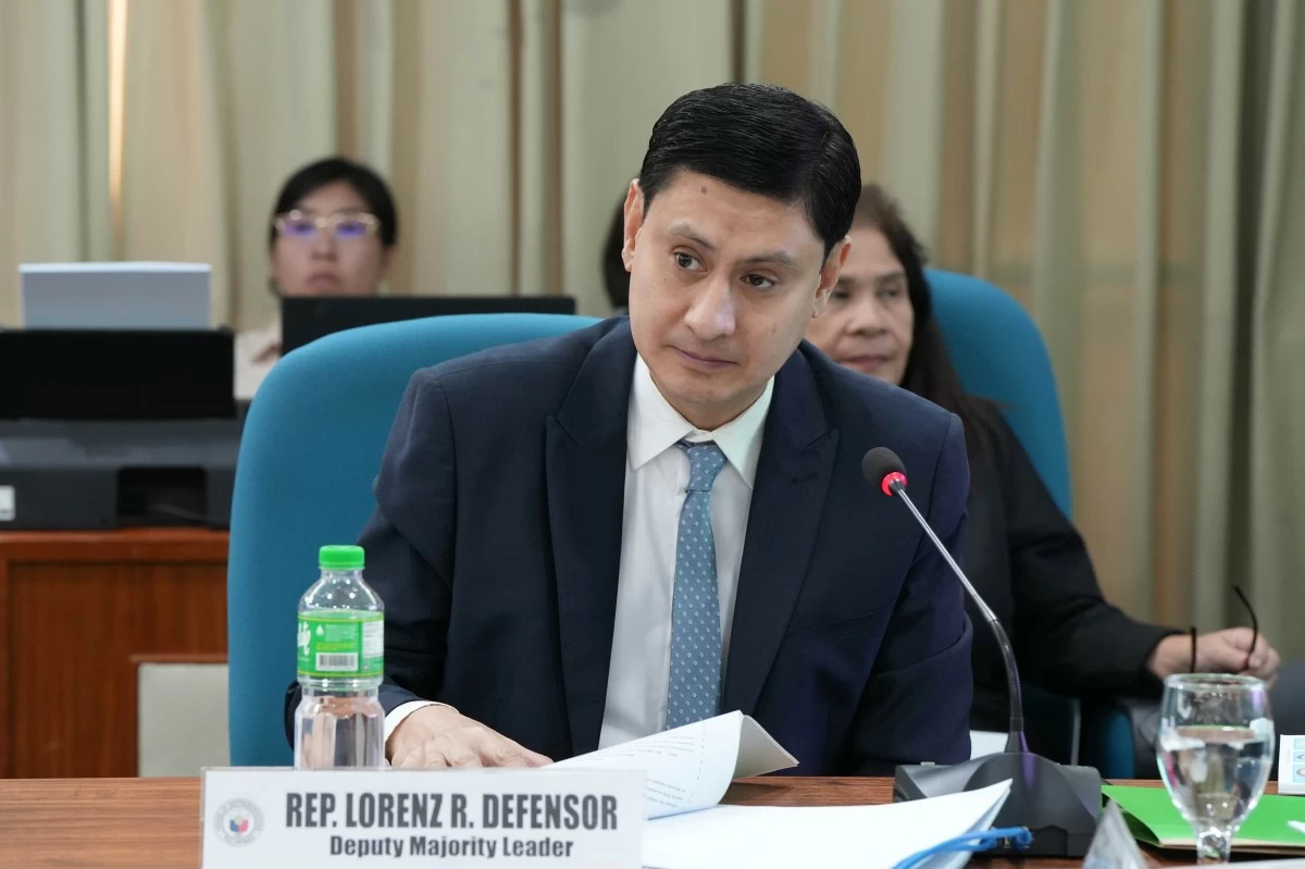 Iloilo 3rd district Rep. Lorenz Defensor (PPAB)