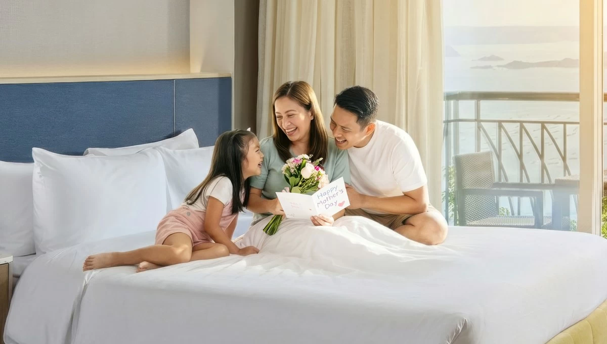 A thoughtfully curated stay designed for Mom’s relaxation, comfort, and quality family time.