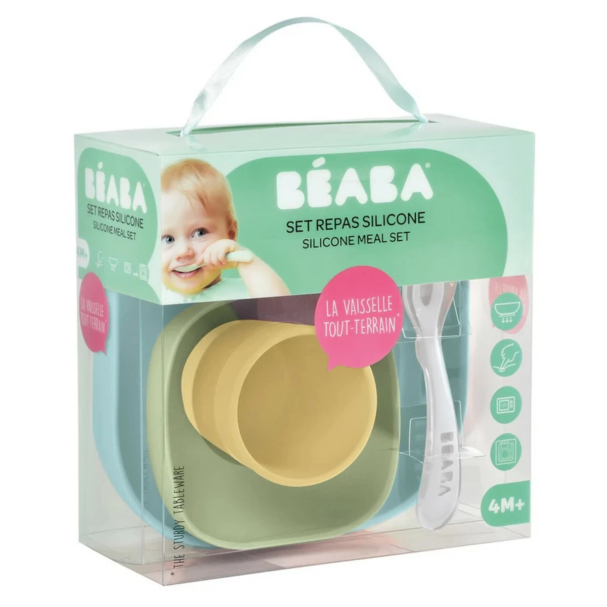 Beaba silicone meal set