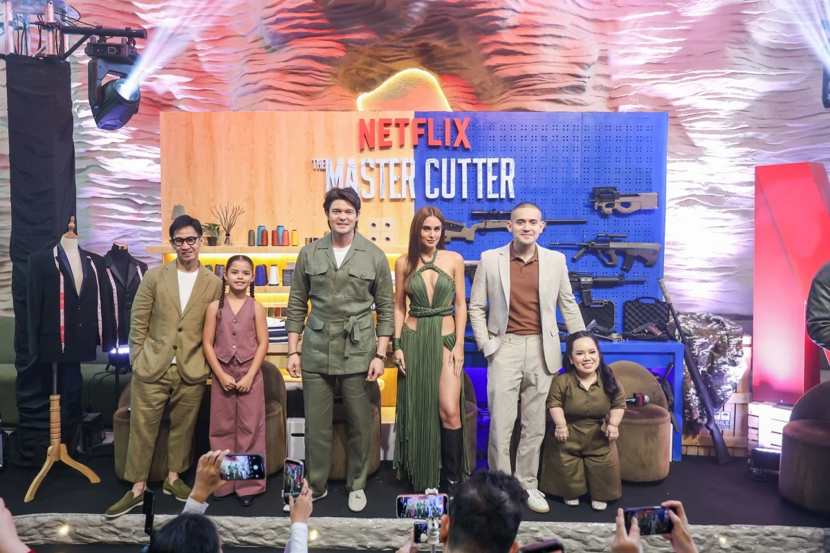 Director and cast of The Master Cutter (Netflix) 
