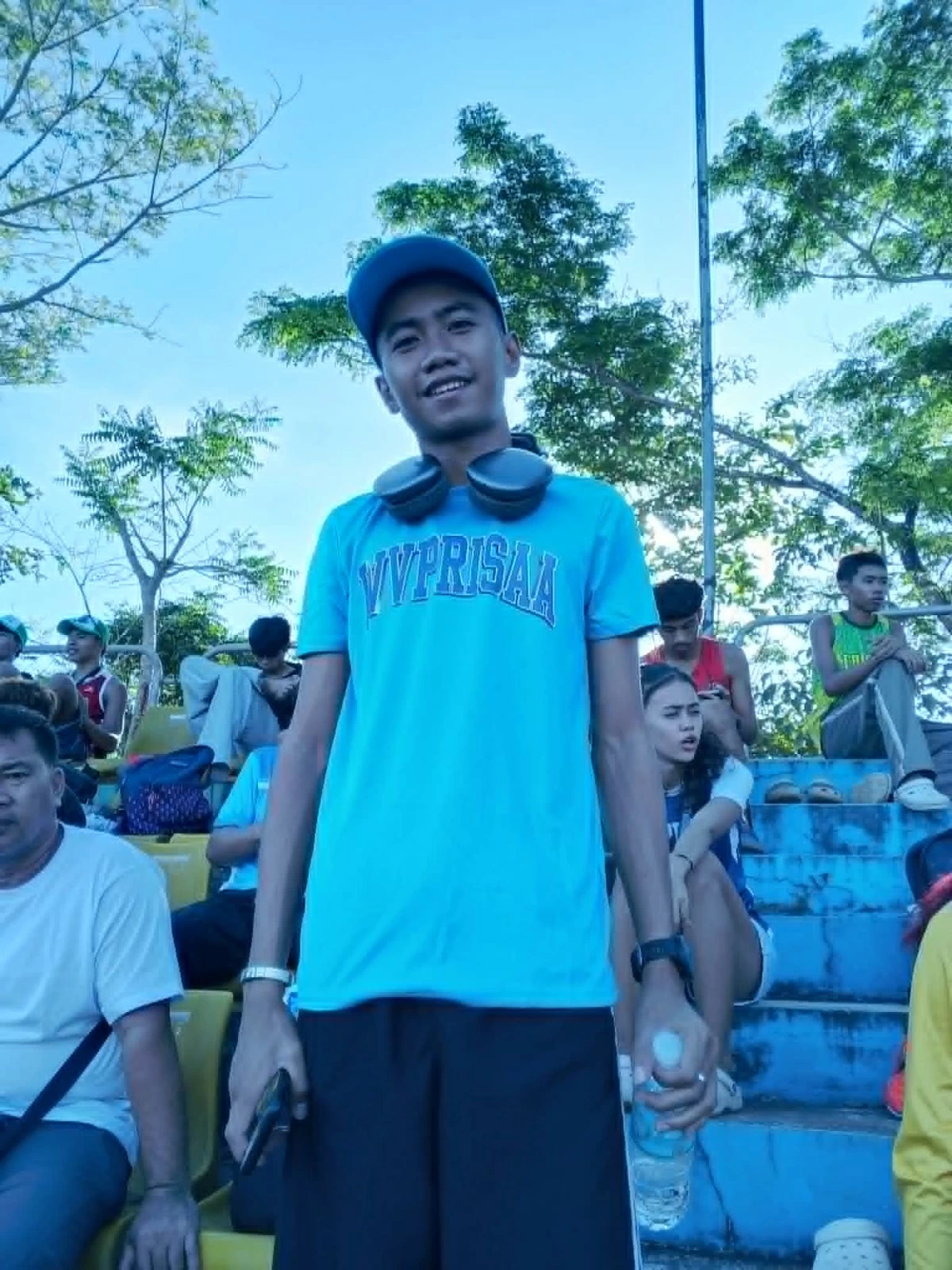 Western Visayas'  Mark Jaydan Tasoy is the 2026 National PRISAA Games first gold medalist.