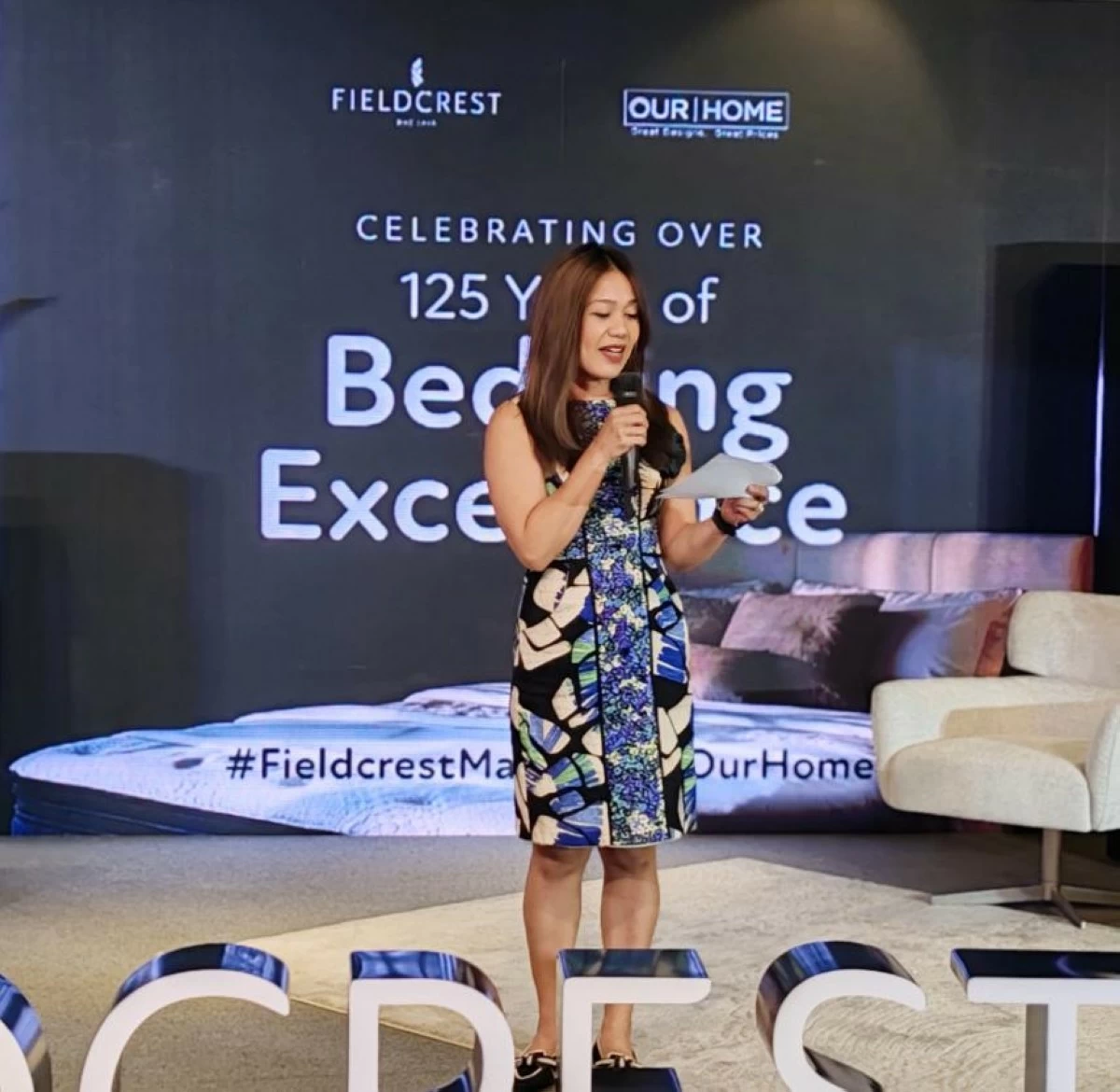 Glowie Robillo, Our Home marketing head (Photo: Carla Mortel)