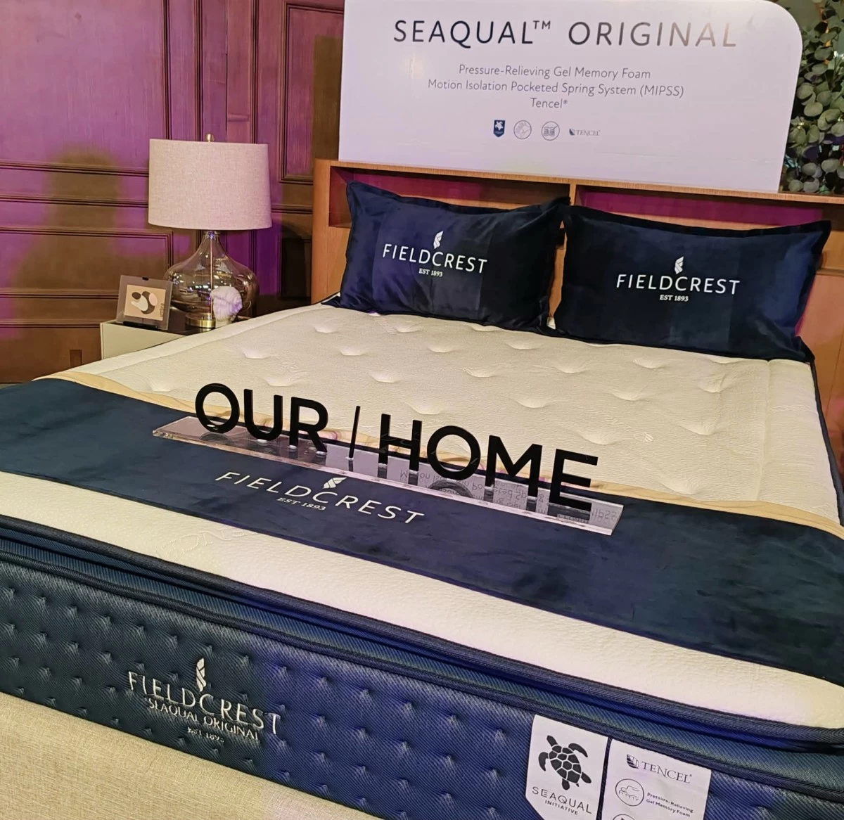 The Seaqual Original Mattress is thoughtfully designed with eco-conscious materials and breathable comfort technology. (Photo: Carla Mortel)