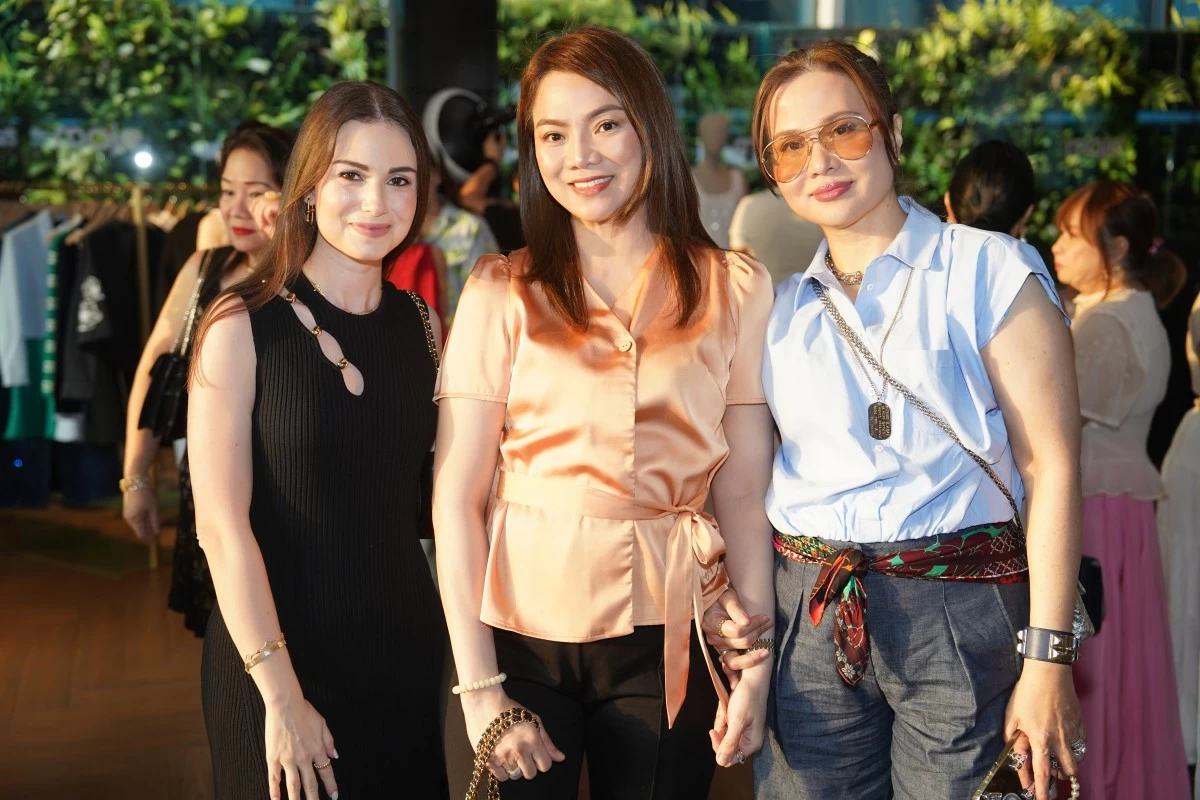 Rima Ostwani, Aiza Diuco, and Toni Abad
