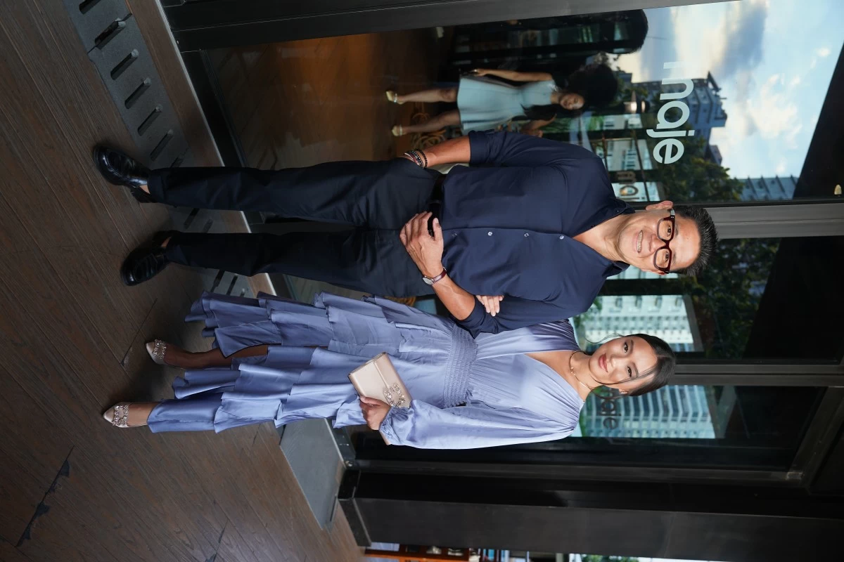 Anton Huang, president and CEO of SSI Group, Inc. and Nikki
