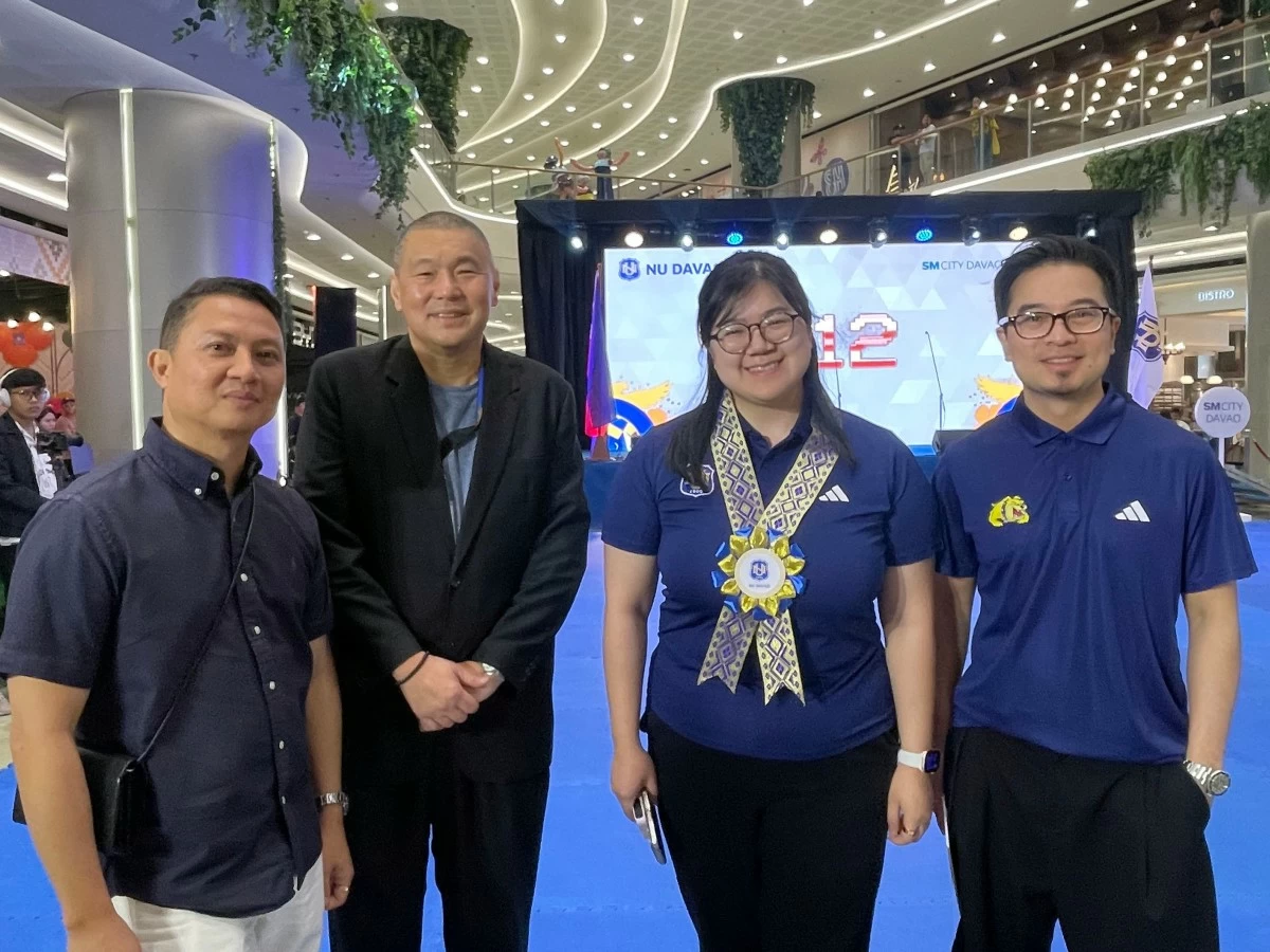 (From left) SM Supermalls' Russel Alaba, Joaquin San Agustin, Hanna Carinna Sy, and Engr. Jonathan Nick Santos
