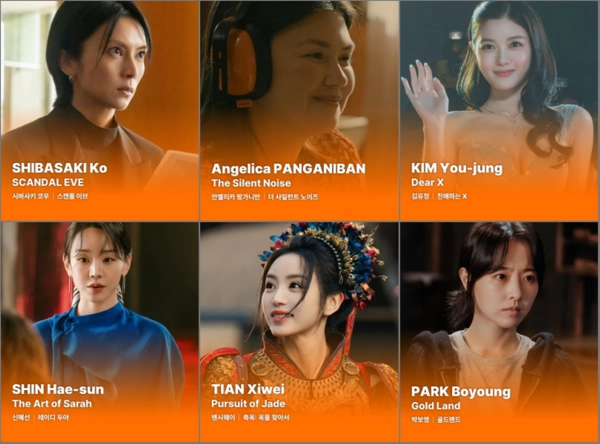 Best lead actor (female) nominees (KISF)