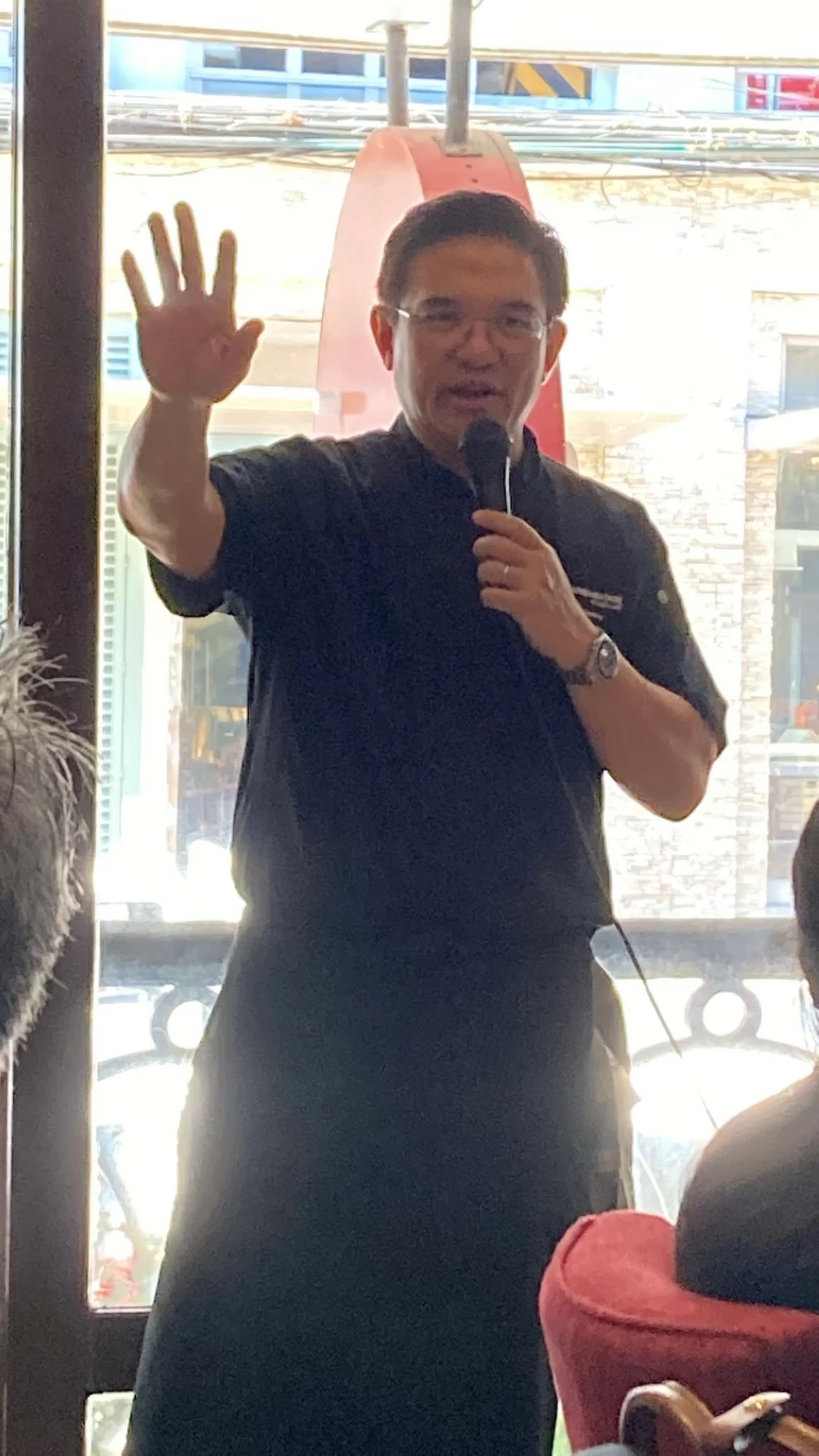 LAMBASSADOR Chef J. Gamboa of Cirkulo Restaurant