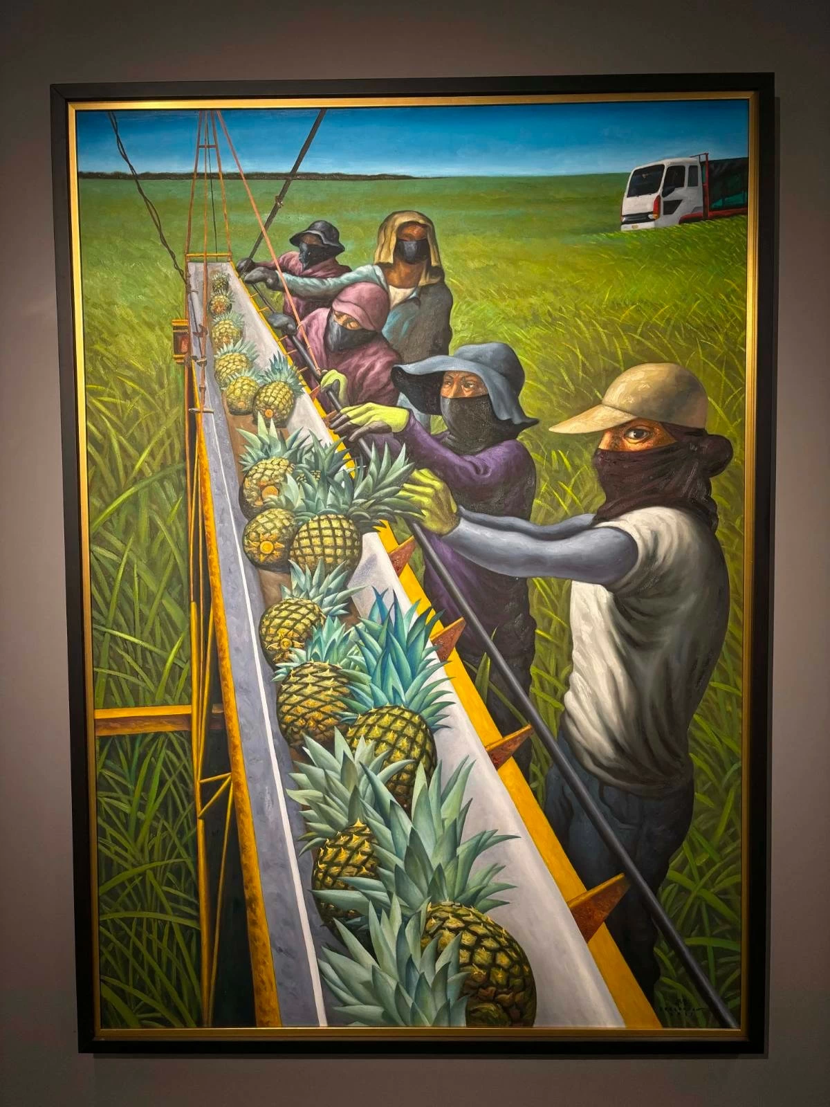 'PINEAPPLE HARVESTERS,' Elmer Borlongan