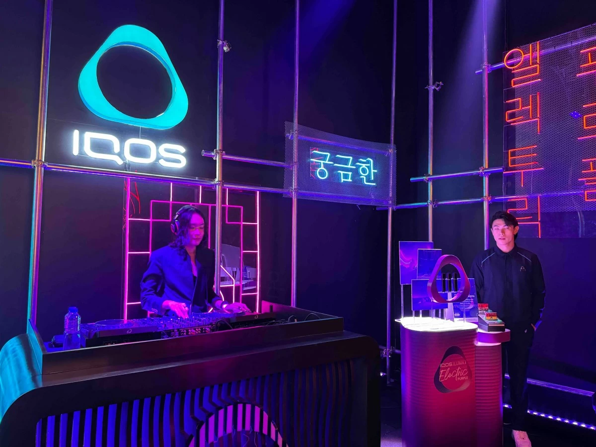 SEOUL STATE The South Korea-inspired room immerses guests in another stop from the Electric Dreams experience at Gallio Events Hall. (Photo: Feliciano Rodriguez III/Manila Bulletin)