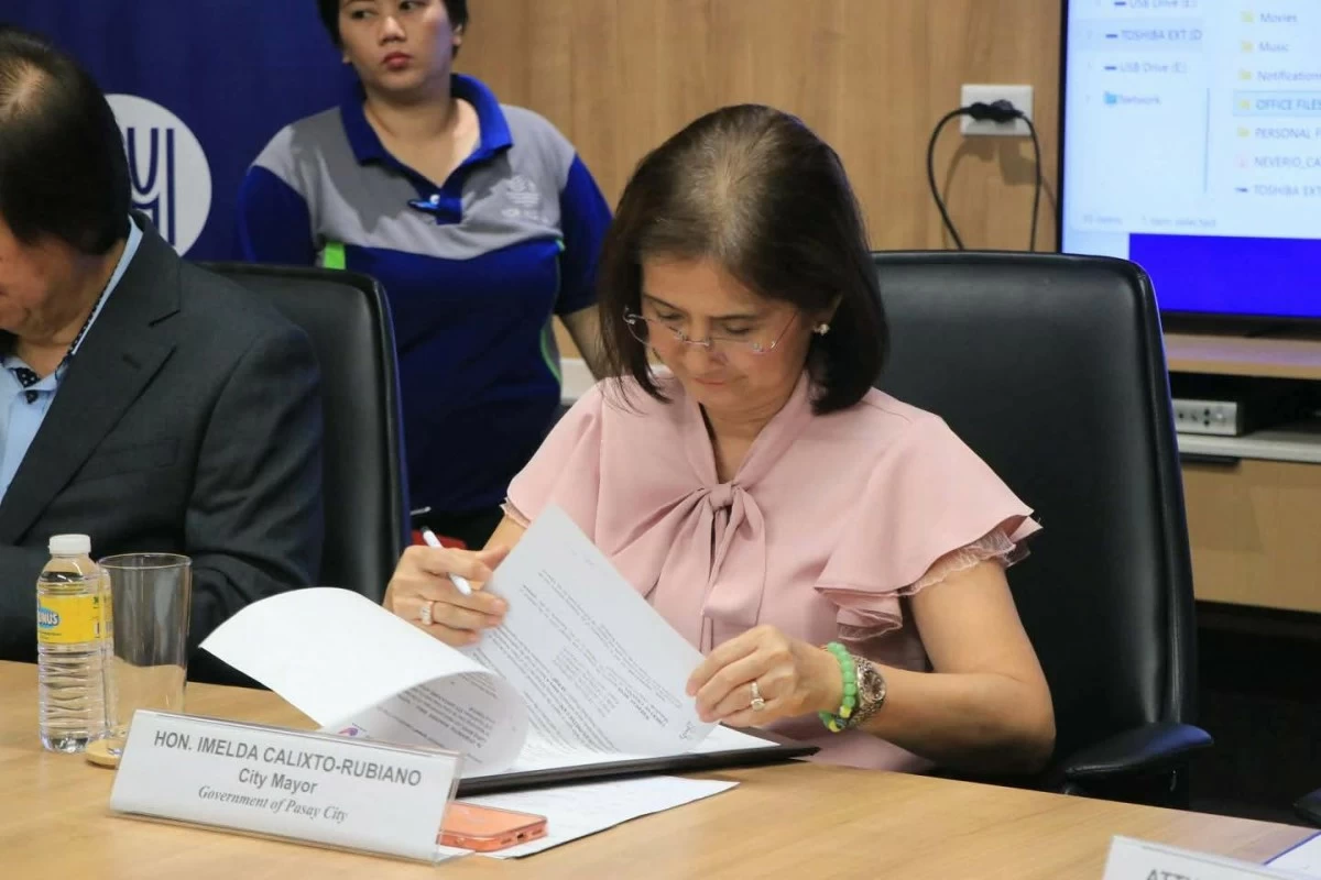 Mayor Emi Calixto-Rubiano (Photo taken at Pasay PIO FB page)