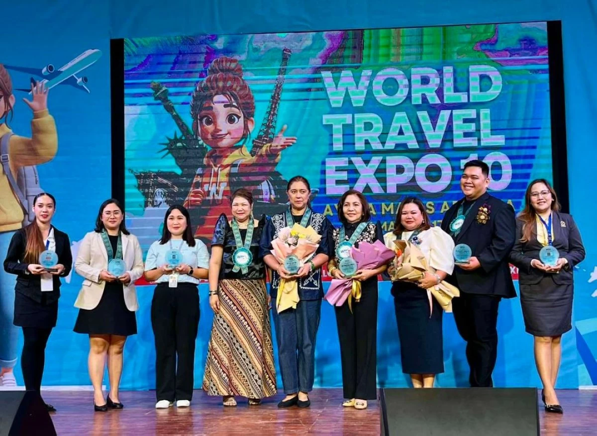 THE 10th World Travel Expo (WTE) kicked off at Ayala Malls Abreeza in Davao City on Friday afternoon, May 15. (Photo via Ivy Tejano)