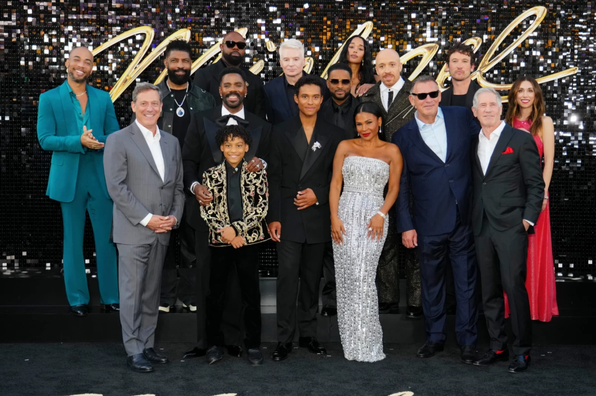 The cast of the film ''Michael'' (AP) 