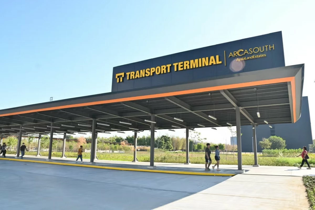 Arca South Integrated Terminal, the transport-oriented development in Taguig (Artist's perspective: Ayala Land)