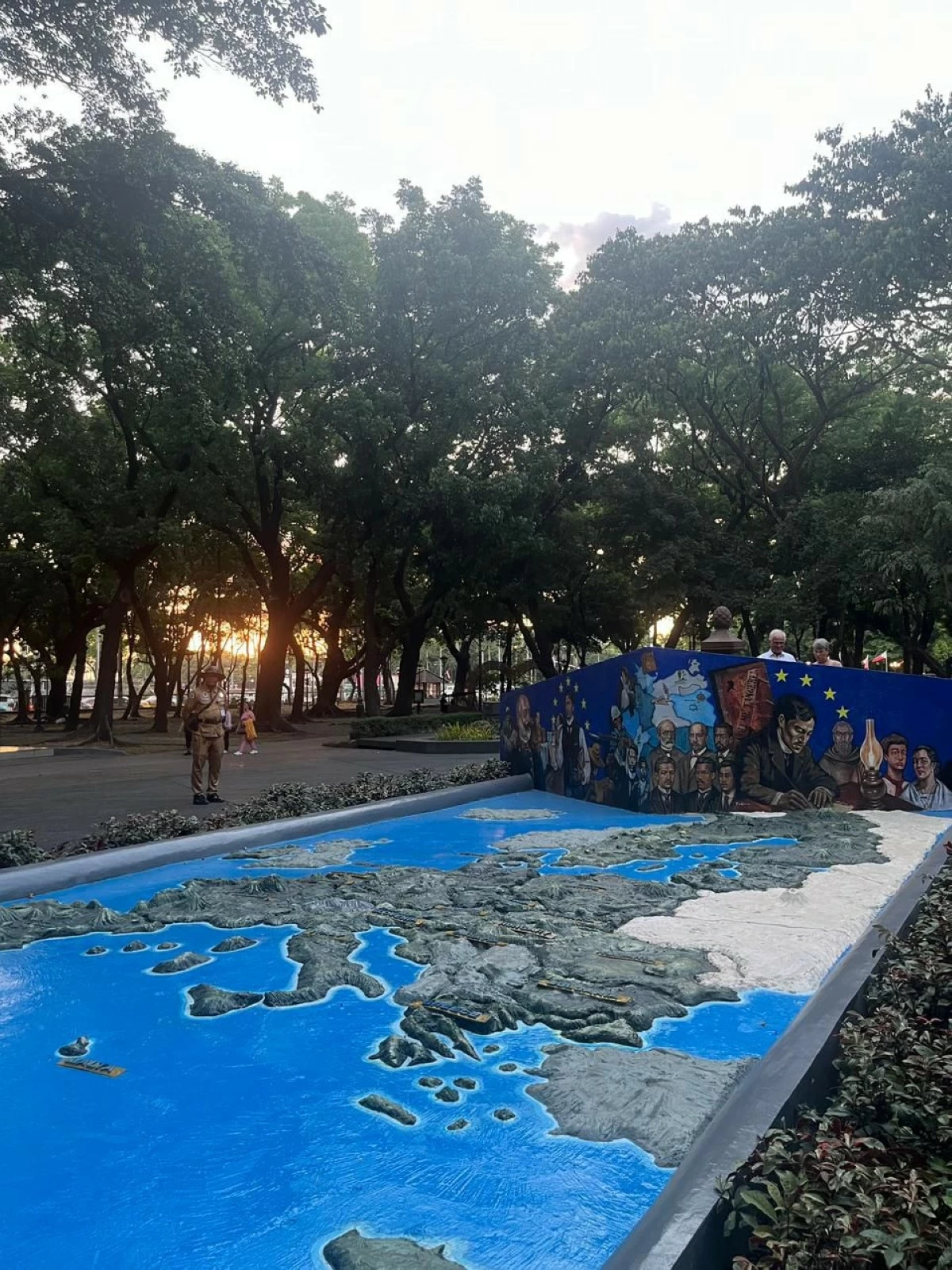 The EU Mural in Rizal Park showcases the long-standing relationship between the Philippines and EU member states.