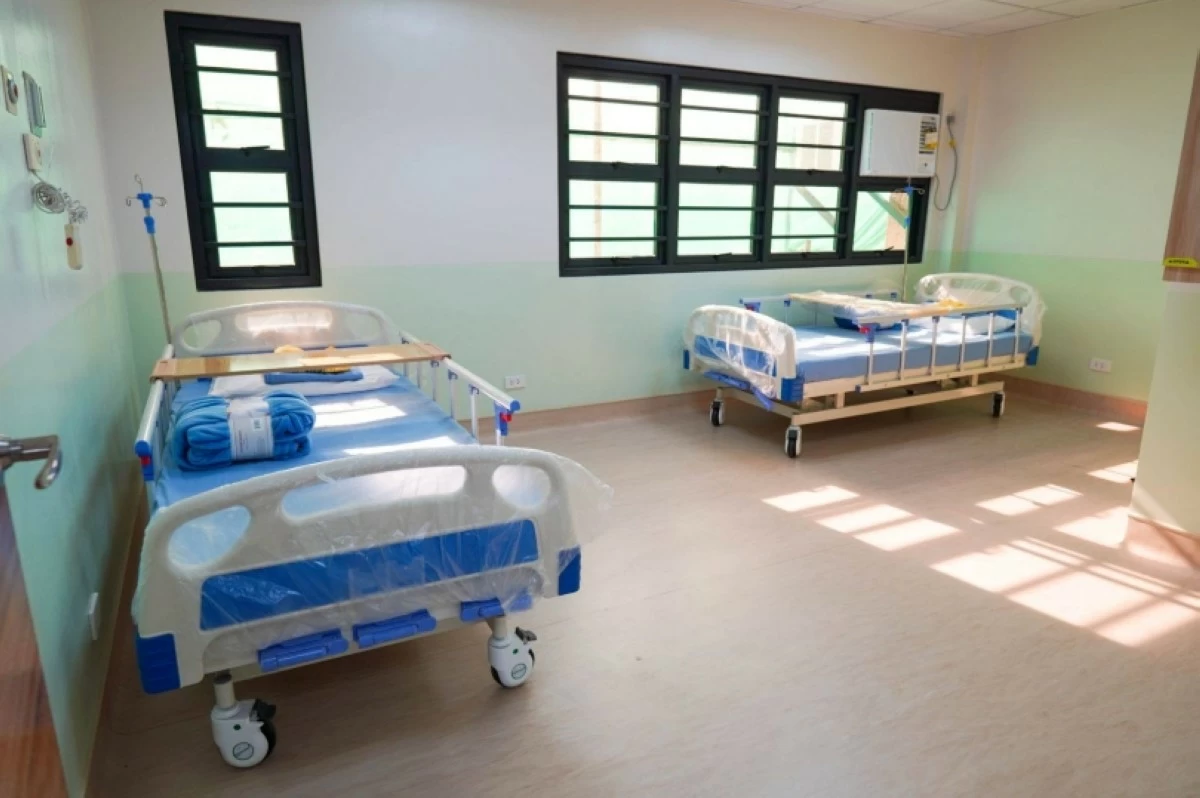 The renovated fourth floor of Ospital ng Muntinlupa in Barangay Alabang, Muntinlupa (Photo from Mayor Ruffy BIazon's Facebook account)  