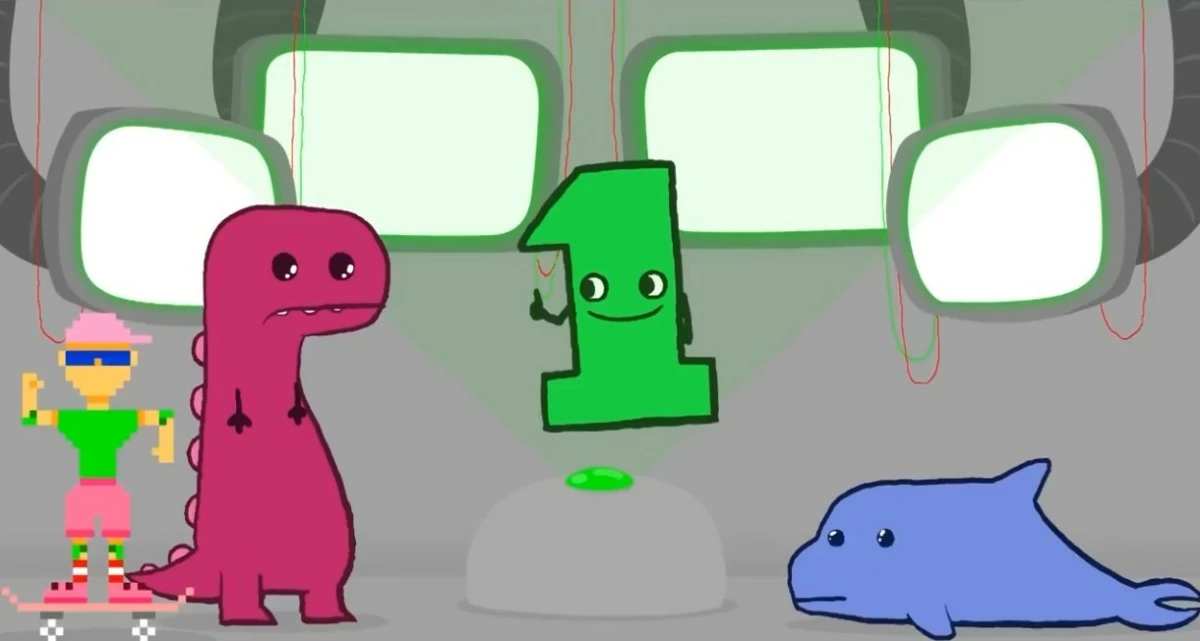 HOW IT STARTED Ross' first iteration of the series went viral on the Flash animation site Newgrounds back in 2010 (Photo: RubberNinja/Newgrounds)