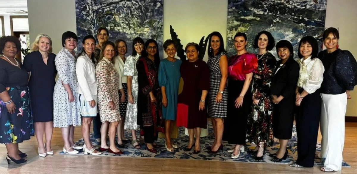Women Ambassadors assigned to the Philippines, together with the Secretary of Foreign Affairs Maria Theresa Lazaro, attended a luncheon graciously hosted by Ambassador Marielle Geraedts of the Embassy of the Netherlands