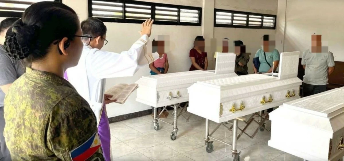 THE municipal government of Cauayan in Negros Occidental and the 15th Infantry Battalion (IB) have  turned over the remains of four New People’s Army (NPA) rebels killed in an encounter in the town on May 16. (15th IB)