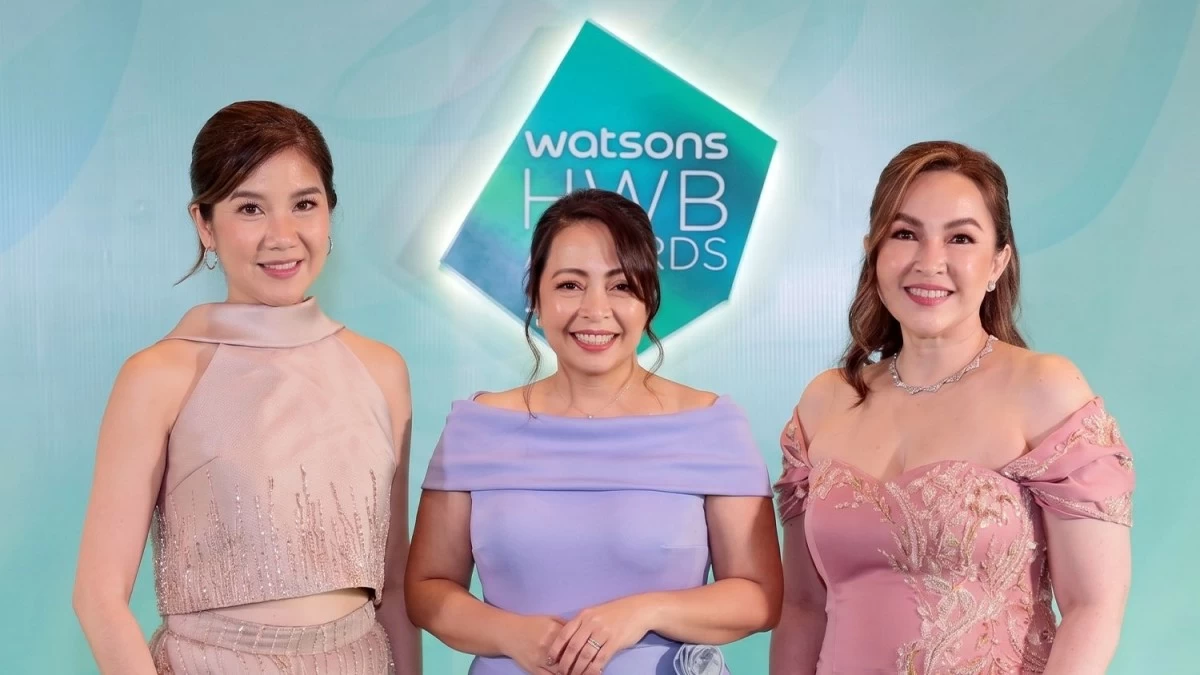 Watsons' commercial leaders, Cecille Uy, Health Business director; Lovenna Cadano, Online Business and CRM director; and Kim Reyes, Beauty Business Unit ddirector, shared key growth strategies and future-focused insights at the Watsons HWB Awards 2026, highlighting the brand’s commitment to innovation, customer experience, seamless O O retail, and stronger partnerships. 
