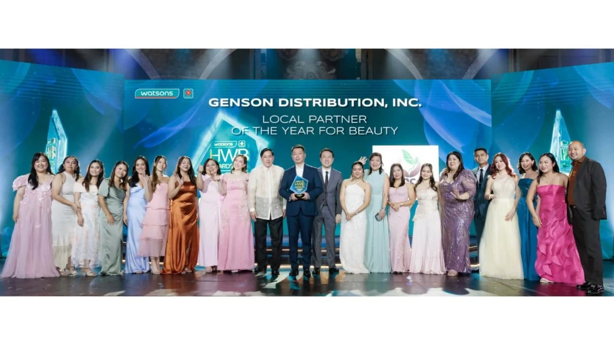 Genson Distribution Inc. bagged the Local Partner of the Year Award for Beauty
