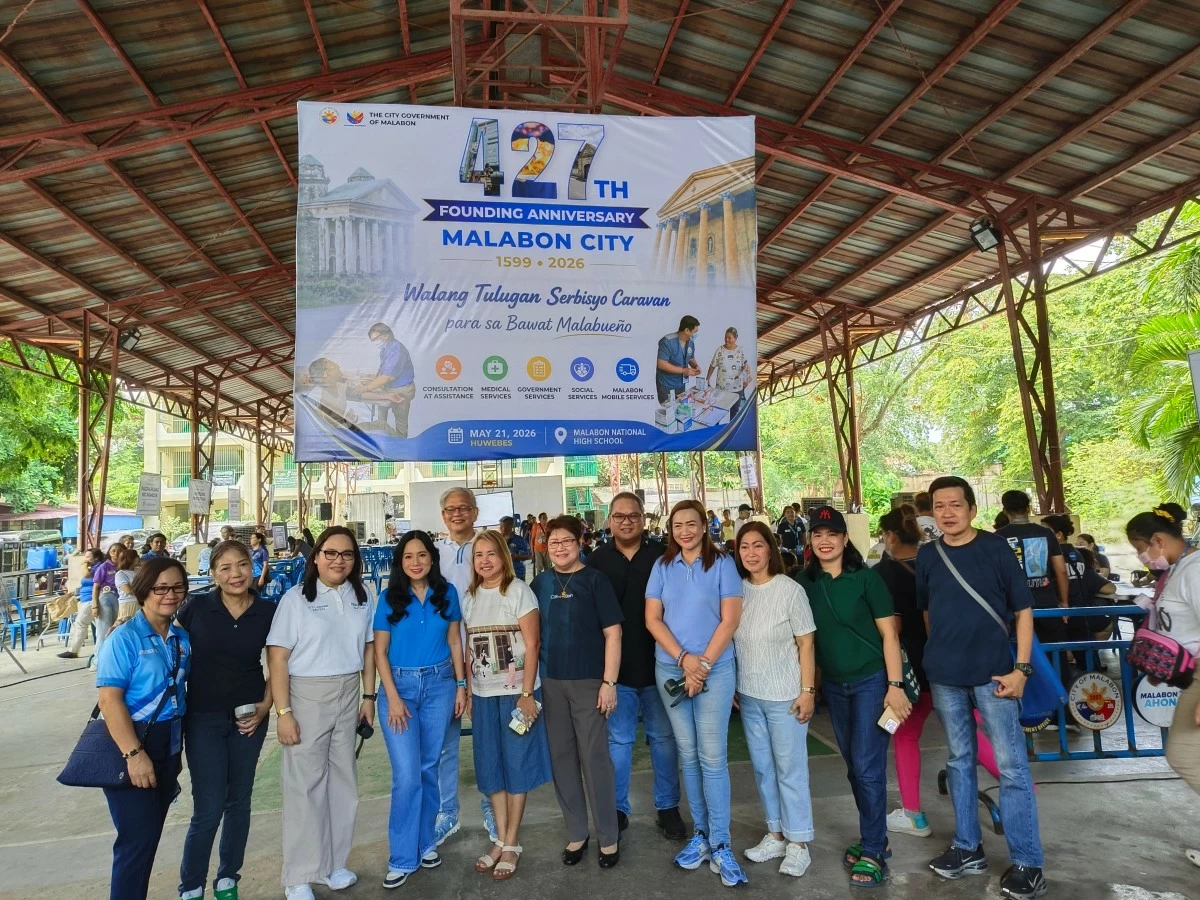 Residents line up for free services during the Walang Tulugan Serbisyo Caravan in celebration of Malabon City’s 427th Founding Anniversary on Thursday, May 21. (Photo by Hannah Nicol/MANILA BULLETIN)