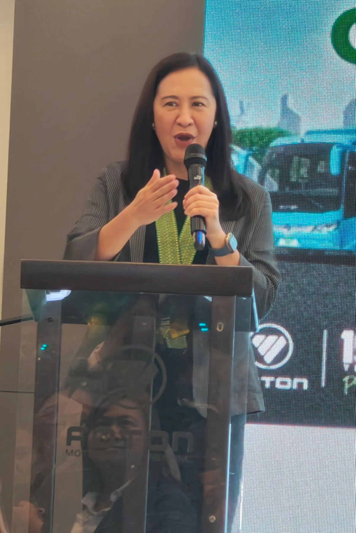 Quezon City Mayor, Joy Belmonte.