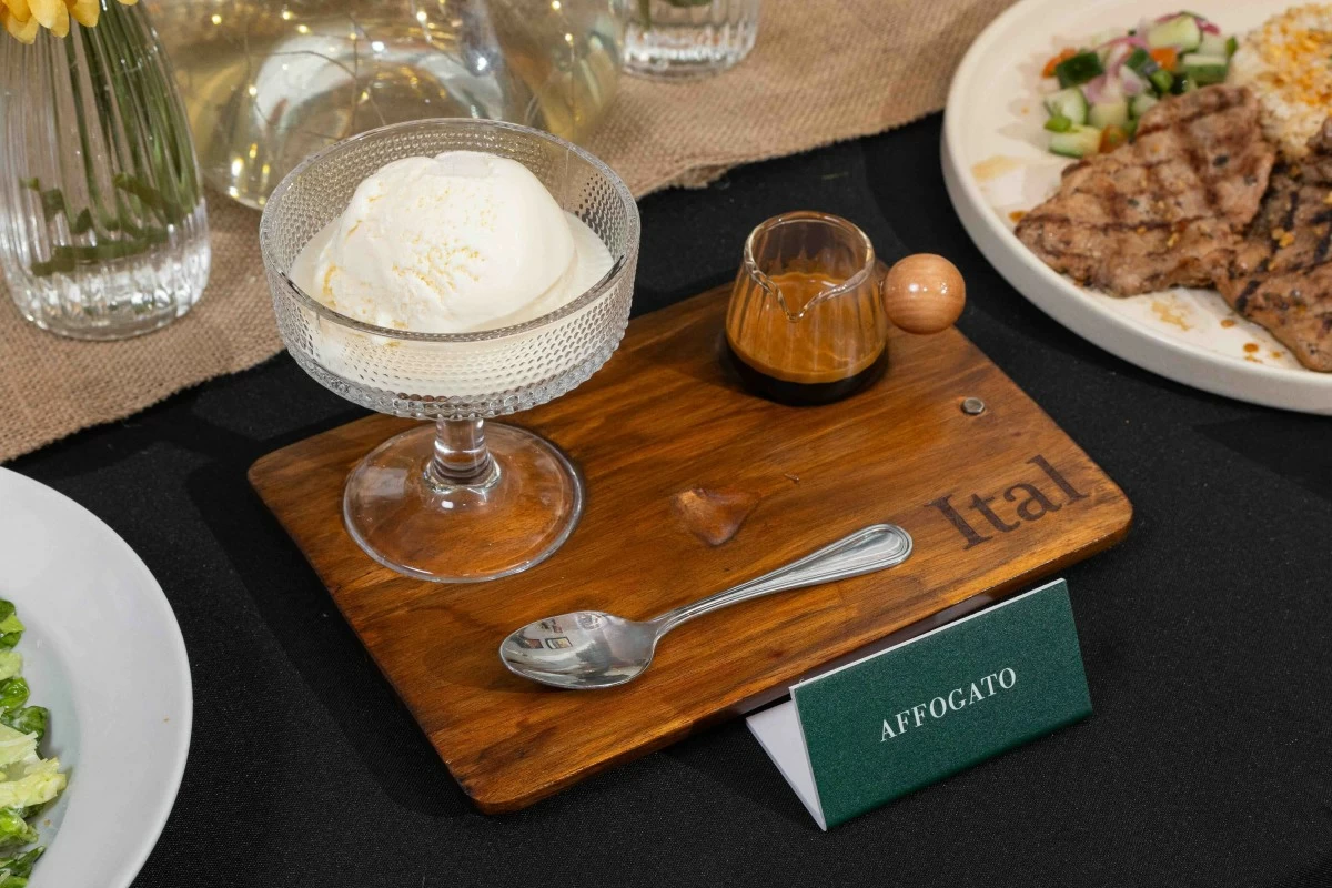 SWEET FINISH Affogato caps off the meal with a comforting mix of espresso and ice cream. (Photo: Italianni's)