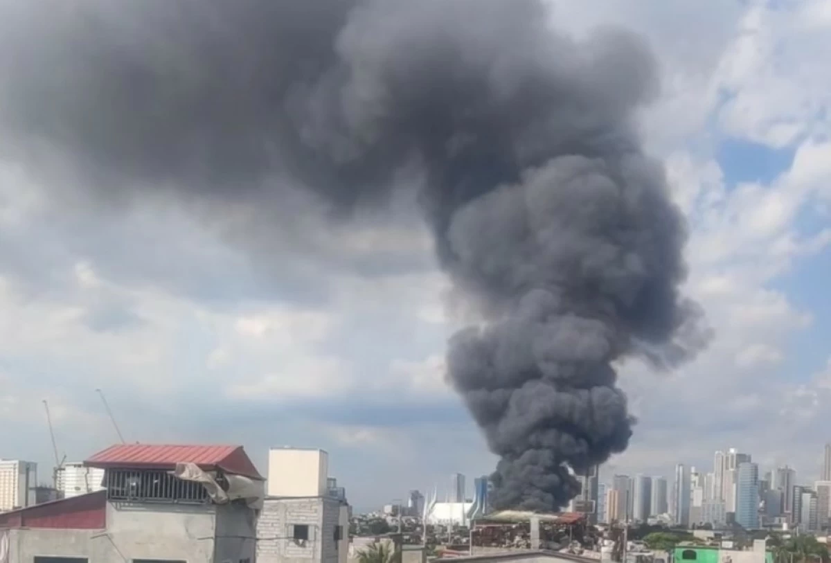 Feuer in Binondo erreicht Alarmstufe 3