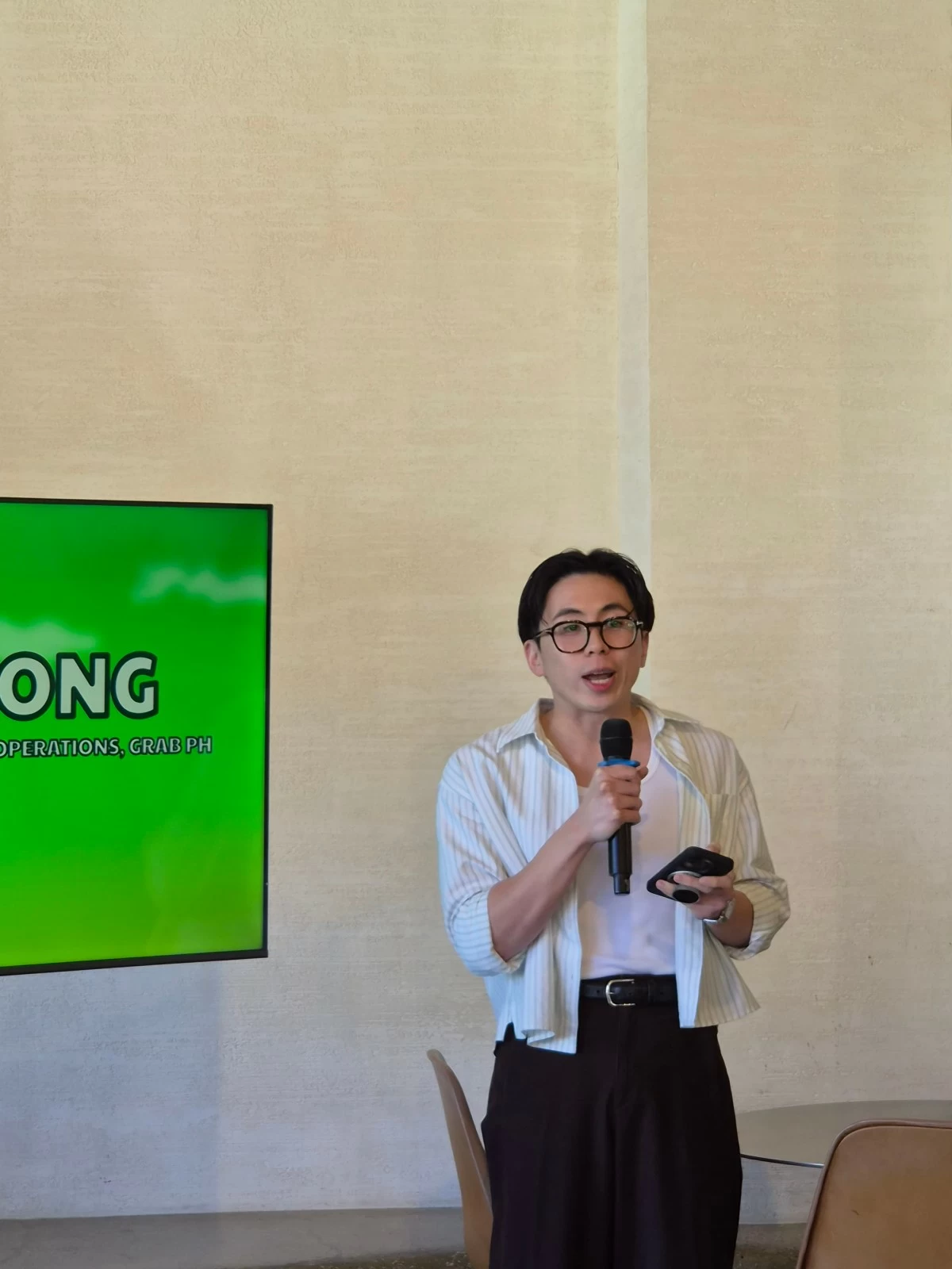 Joshua Ong, deliveries and transport operations of Grab Philippines (Photo: Rodmill G. Lopez)