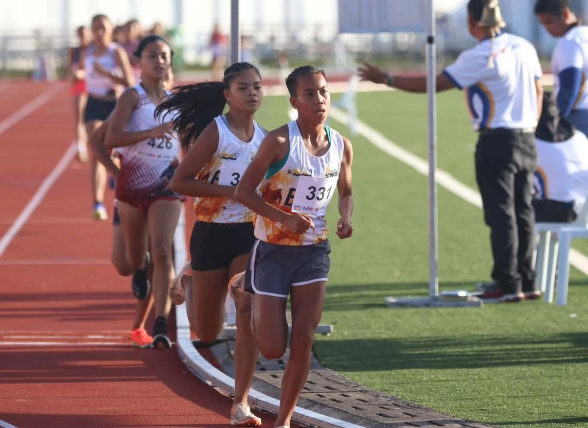 Chrisia Mae Tajarros (No. 331) shines once again. (PSC Media Pool)