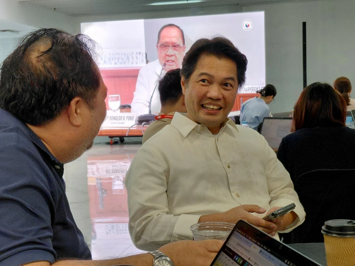Bacolod 1st district Rep. Albee Benitez (Ellson Quismorio/ MANILA BULLETIN)