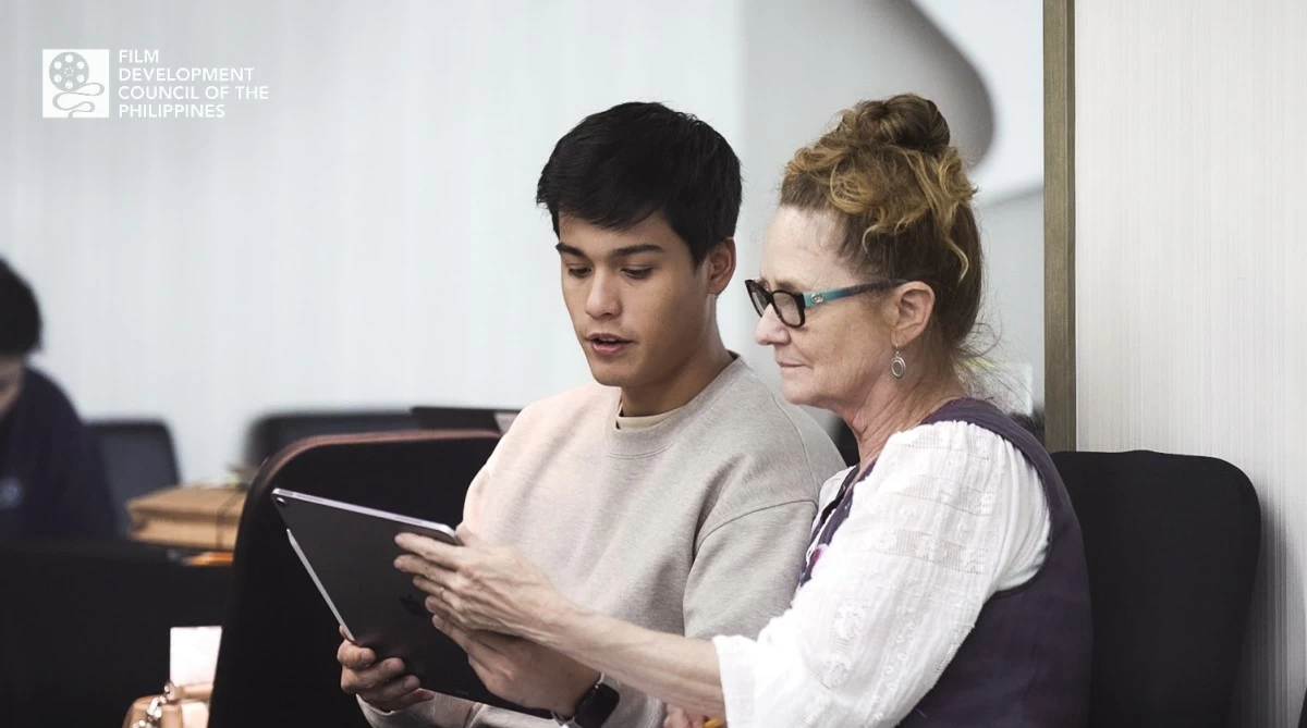 Robbie Jaworkski and Melissa Leo 