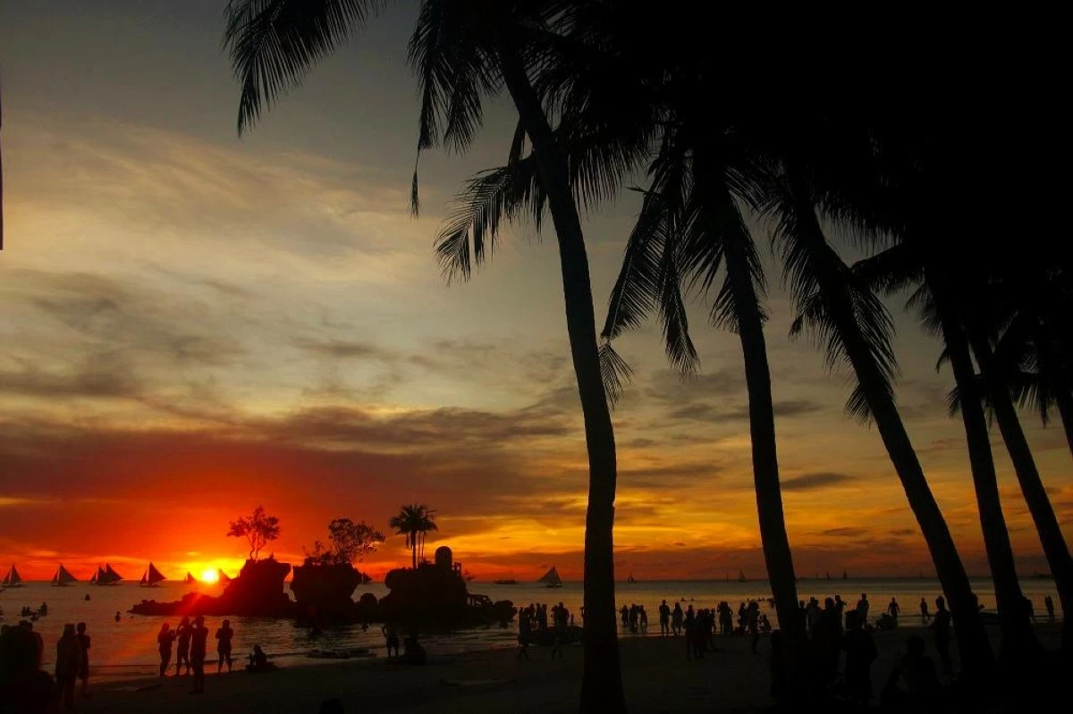 SUNSET in Boracay Island. (Tara Yap)