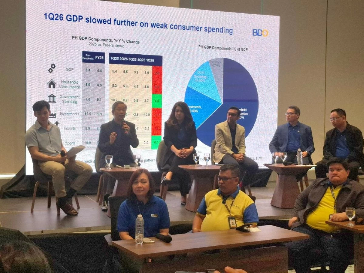 ECONOMIC pressures in the Philippines are tackled in a forum on Tuesday, May 26, in Cebu City. (Calvin Cordova)