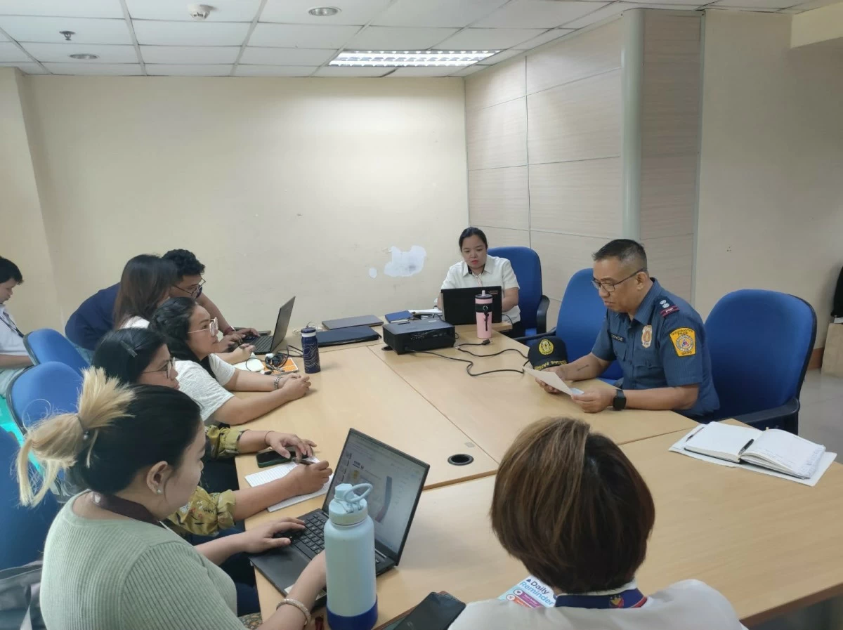 QCPD officials meet with representatives of partner government agencies to strengthen inter-agency coordination on public safety and law enforcement initiatives in Quezon City. (Photo courtesy of the Quezon City Police District)