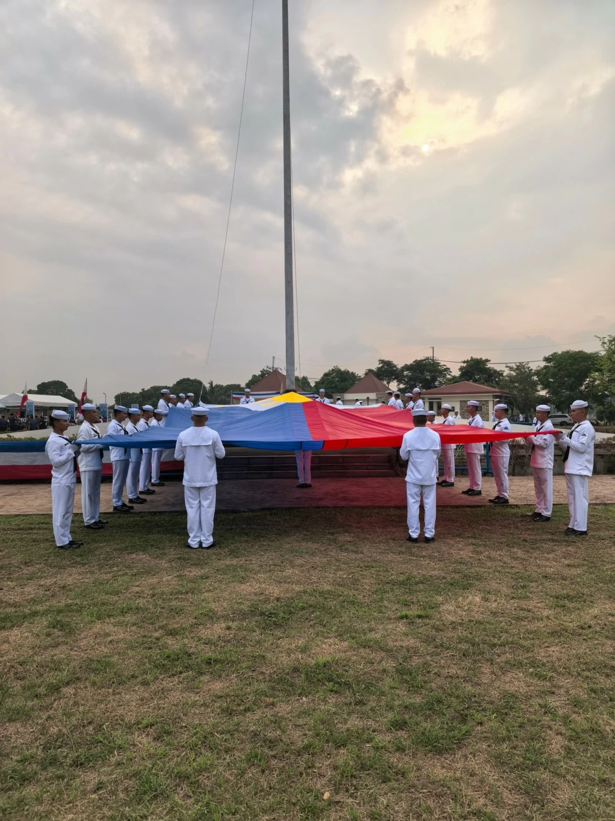 Commemoration of the National Flag Day and the 128th anniversary of the Battle of Alapan at the Dambana ng Pambansang Watawat ng Pilipinas in Imus on May 28, 2026 (Photo from the City Government of Imus/MANILA BULLETIN).