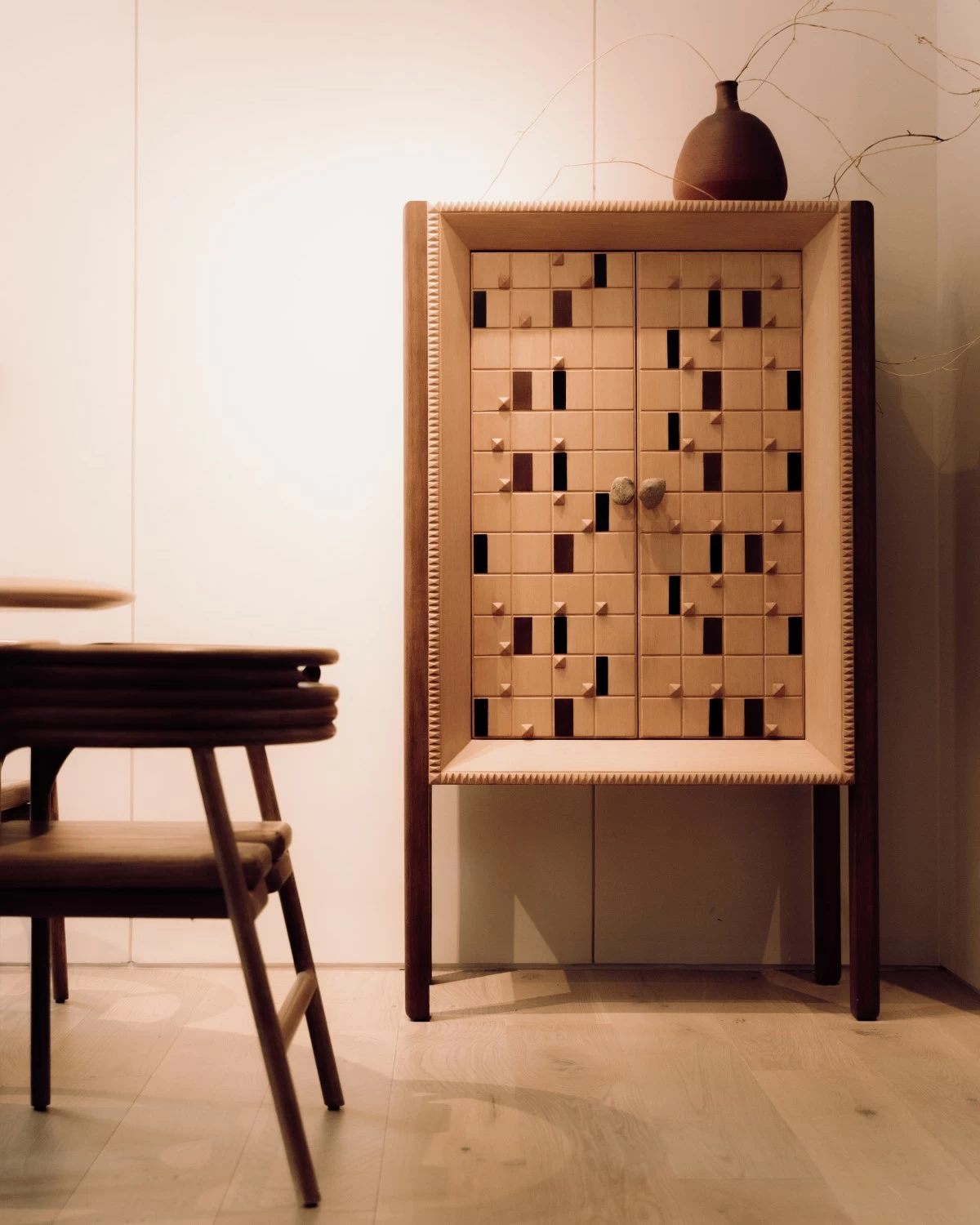 The accent cabinet, designed by Arch. Brian Ver for Tahanan, was a favorite at the most recent 'Maison & Object'.