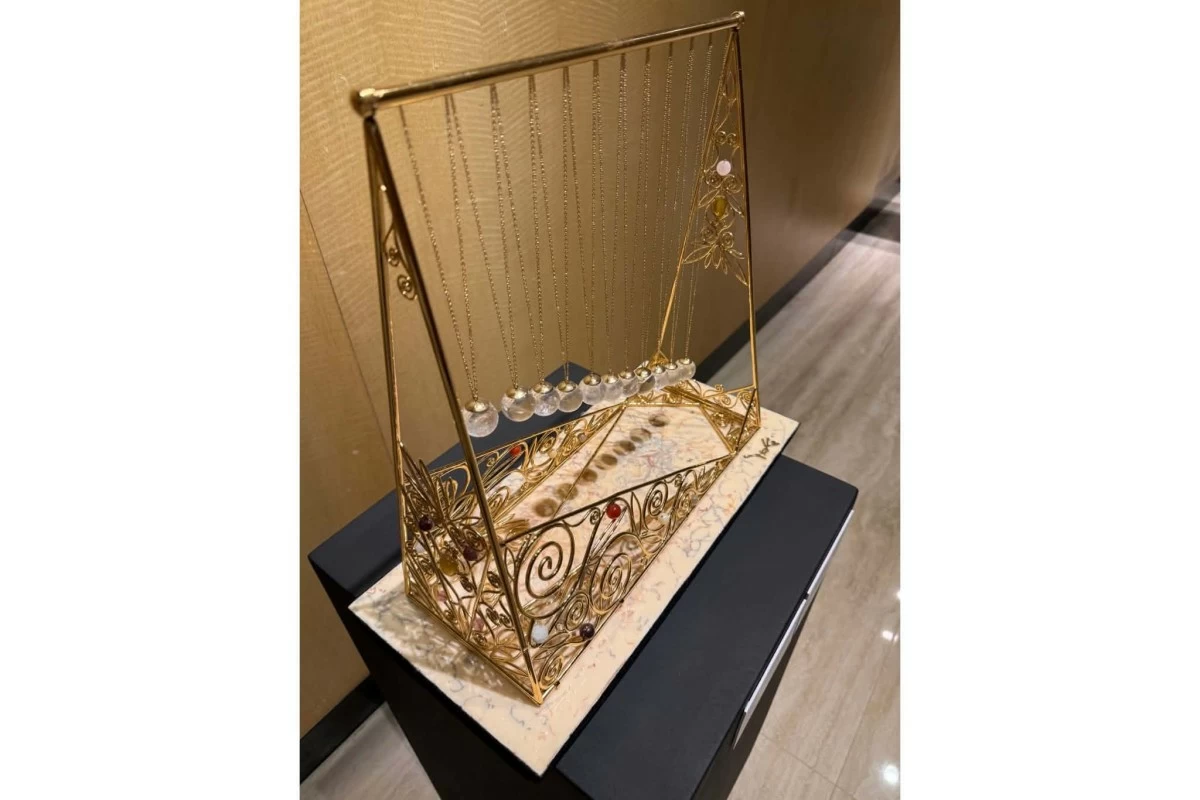 A kinetic sculpture by Ivan Co