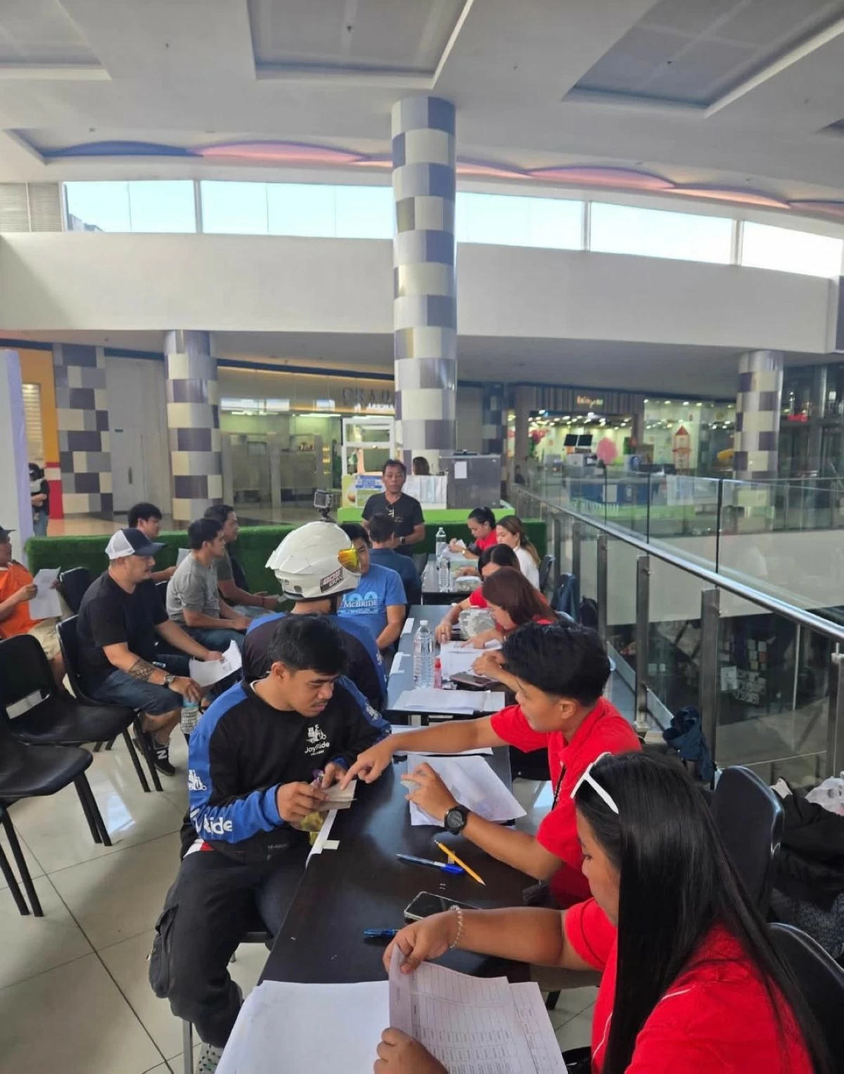 THE Department of Social Welfare and Development (DSWD)-Negros Island Region  releasing P5,000 fuel subsidy to 2,510 transportation network vehicle services (TNVS) drivers and delivery riders in Bacolod City and Negros Occidental on Thursday, May 28. (DSWD-NIR)