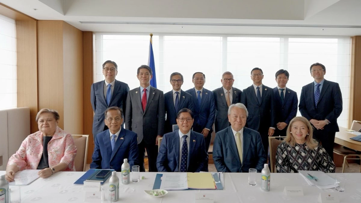 President Ferdinand 'Bongbong' Marcos Jr. meets with the Japan International Cooperation Agency (JICA), led by JICA President Dr. Tanaka Akihiko, during his State Visit to Tokyo, Japan, on May 28, 2026. (Malacañang photo)