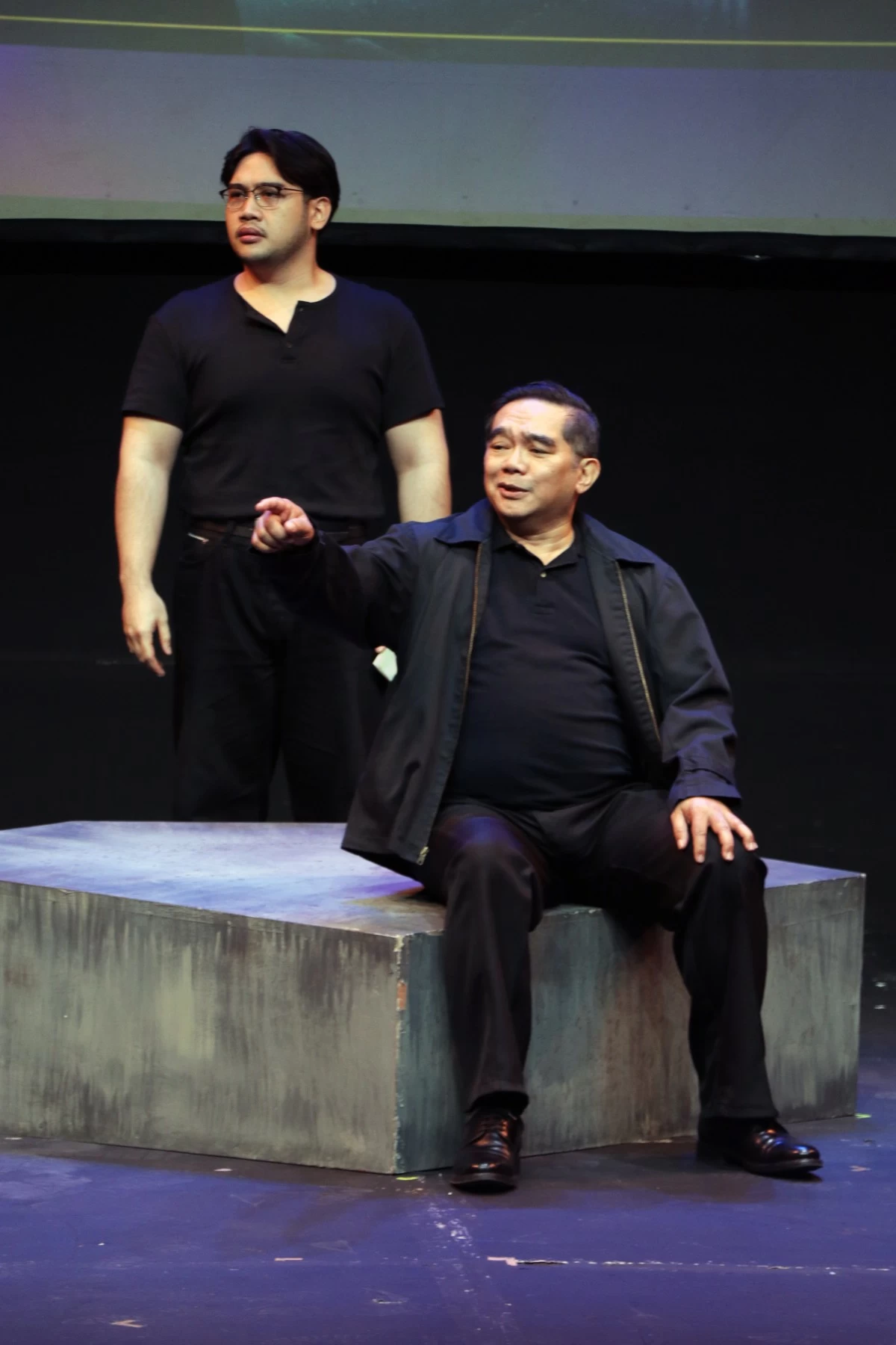 FATHER AND SON 'Elehiya' centers around Ed (John Sanchez) and his father Gardo (Dennis Marasigan).