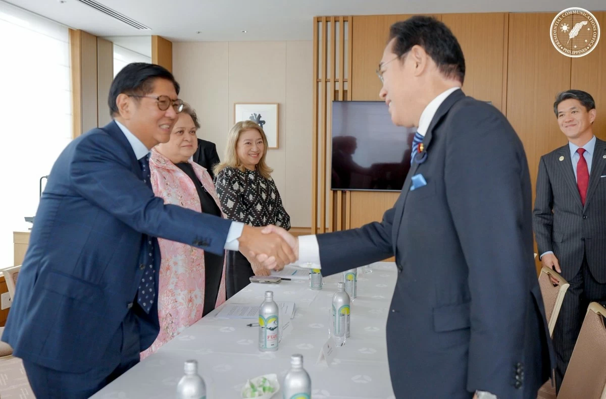 Marcos, ex-prime minister Kishida discuss energy security